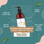 Hydrating Shampoo for Dry and Flaky Coats for Dogs 300ml