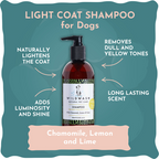 Light Coat Shampoo for Dogs 300ml
