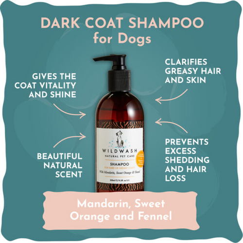Dark Coat Shampoo for Dogs 300ml