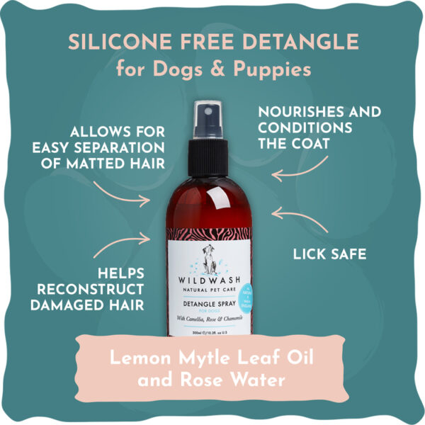Silicone Free Detangle for Dogs and Puppies 300ml
