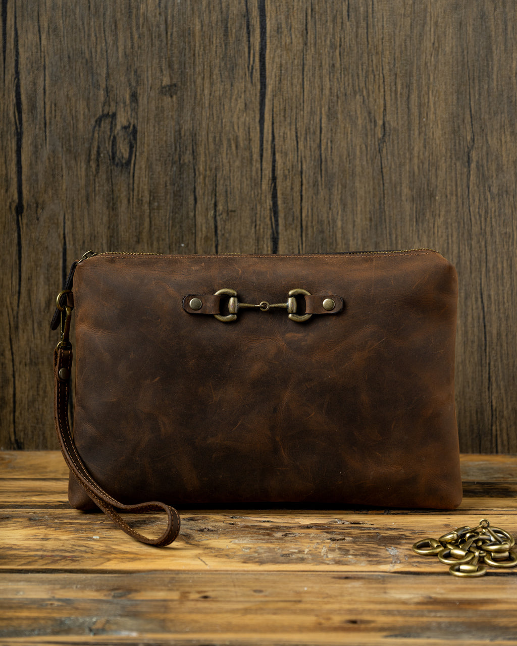 Big Leather Hand Bag "Petit Snaffle"