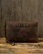 Big Leather Hand Bag "Petit Snaffle"