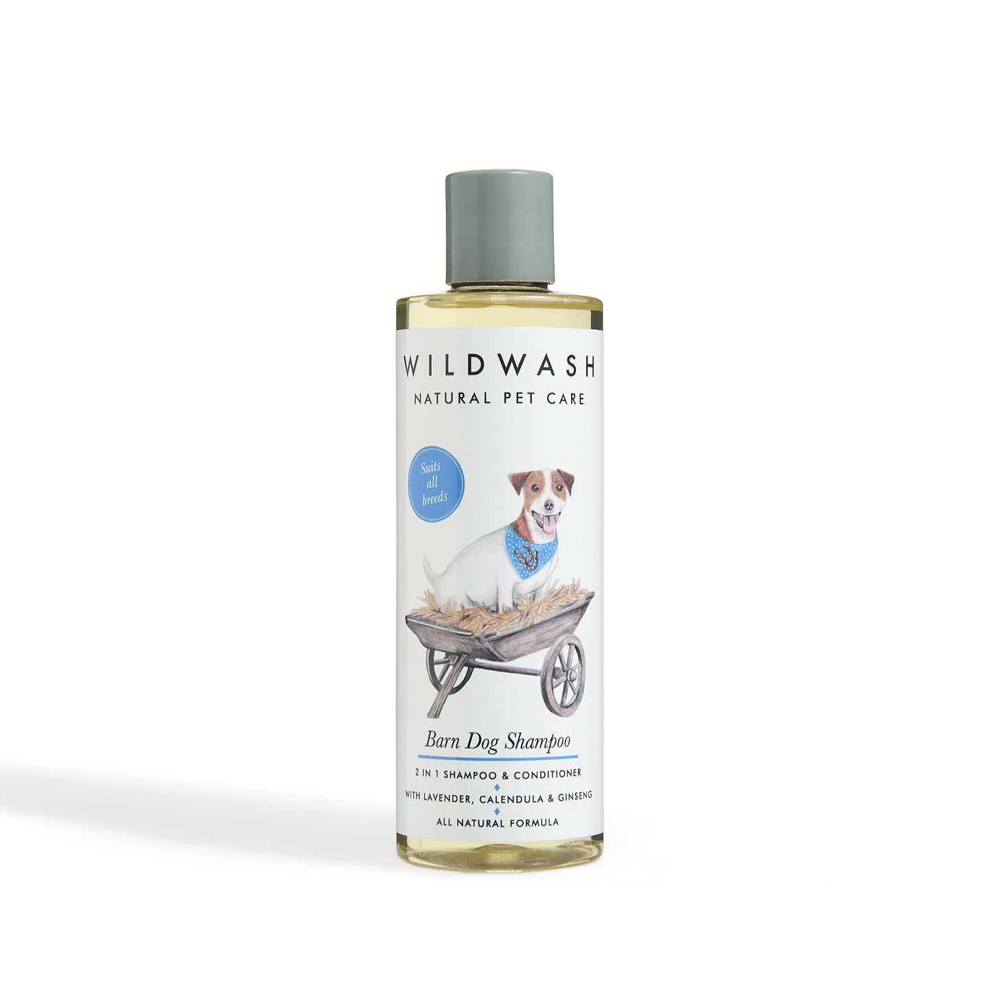 WildWash Barn Dog Shampoo – 2-in-1 Natural Shampoo & Conditioner 250ml