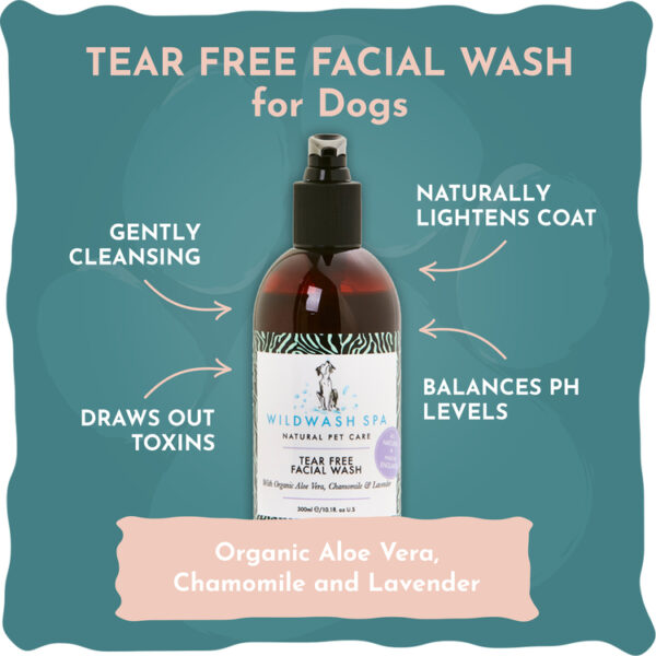 Tear Free Facial Wash for Dogs 300ml