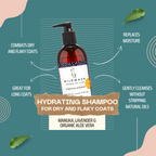 Hydrating Shampoo for Dry and Flaky Coats & Nourishing Conditioner Bundle