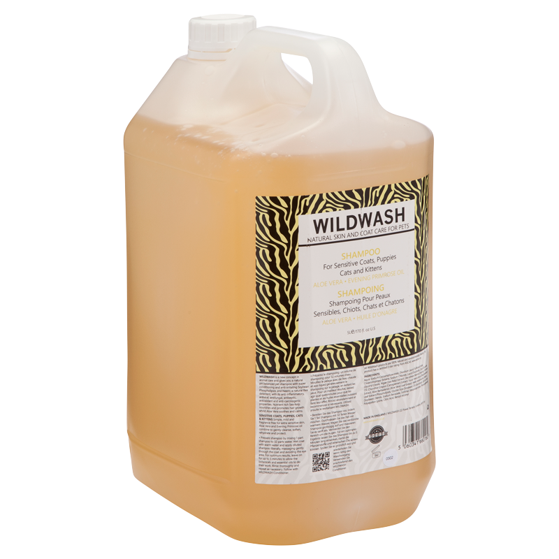 Sensitive Coat Shampoo For Itchy Allergy Skin and Puppies 5LTR