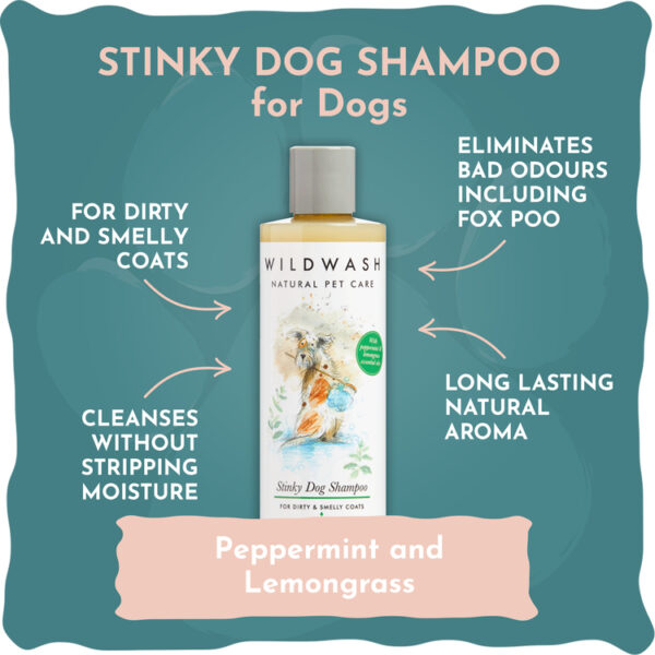 Pet Natural Stinky Dog Shampoo 250ml
