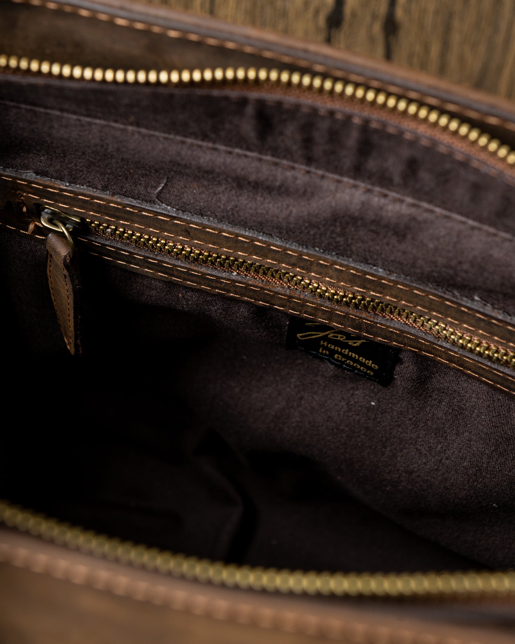 "Grand Snaffle" Leather Bag