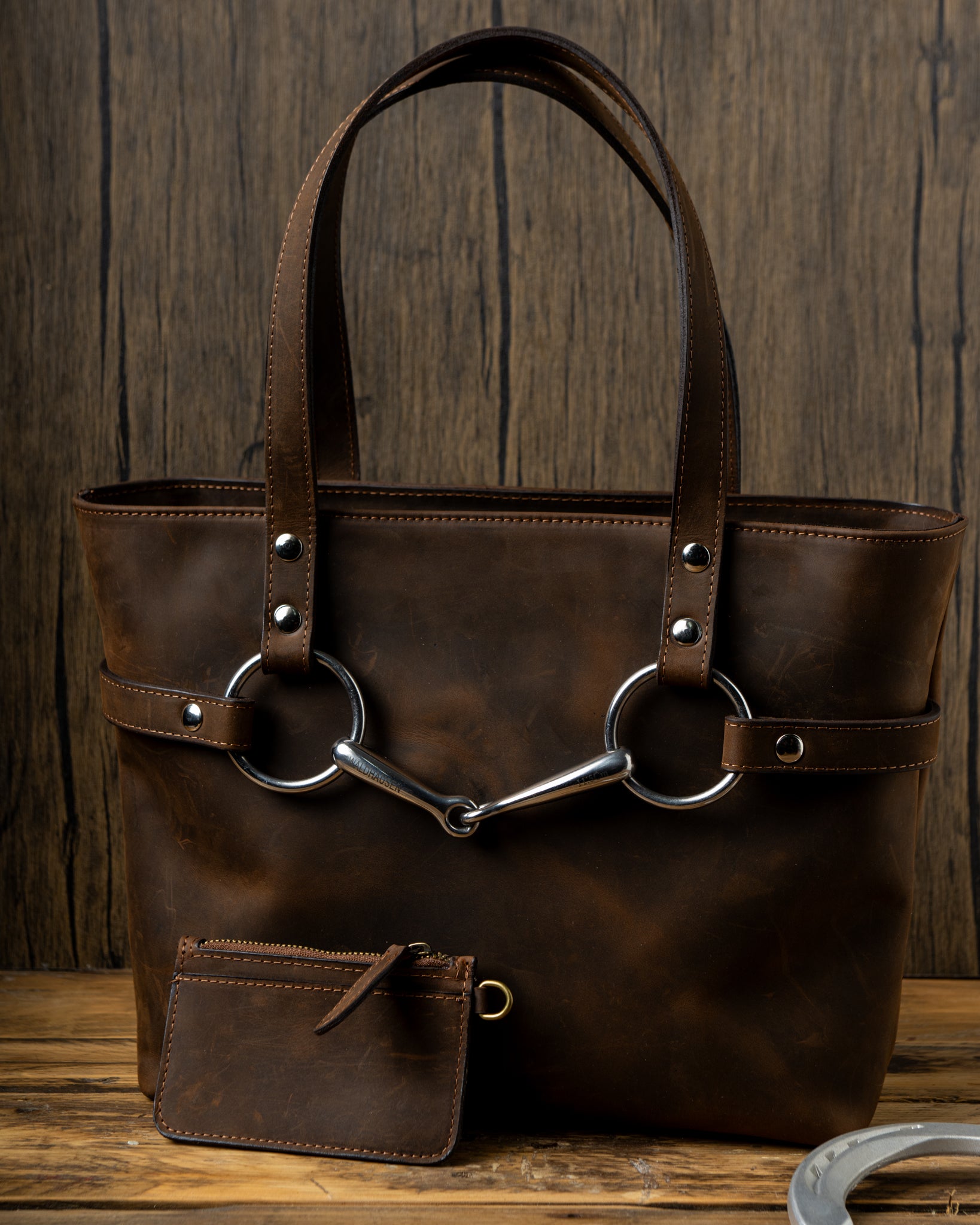 "Grand Snaffle" Leather Bag