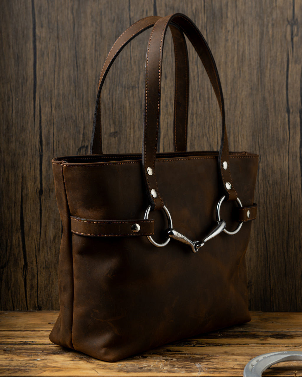 "Grand Snaffle" Leather Bag