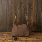 Leather Bag "Snaffle Suede"