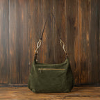 Leather Bag "Snaffle Suede"