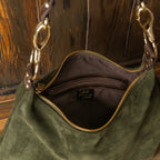 Leather Bag "Snaffle Suede"