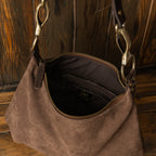 Leather Bag "Snaffle Suede"