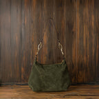 Leather Bag "Snaffle Suede"