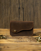 Leather Card Holder "Skirt"