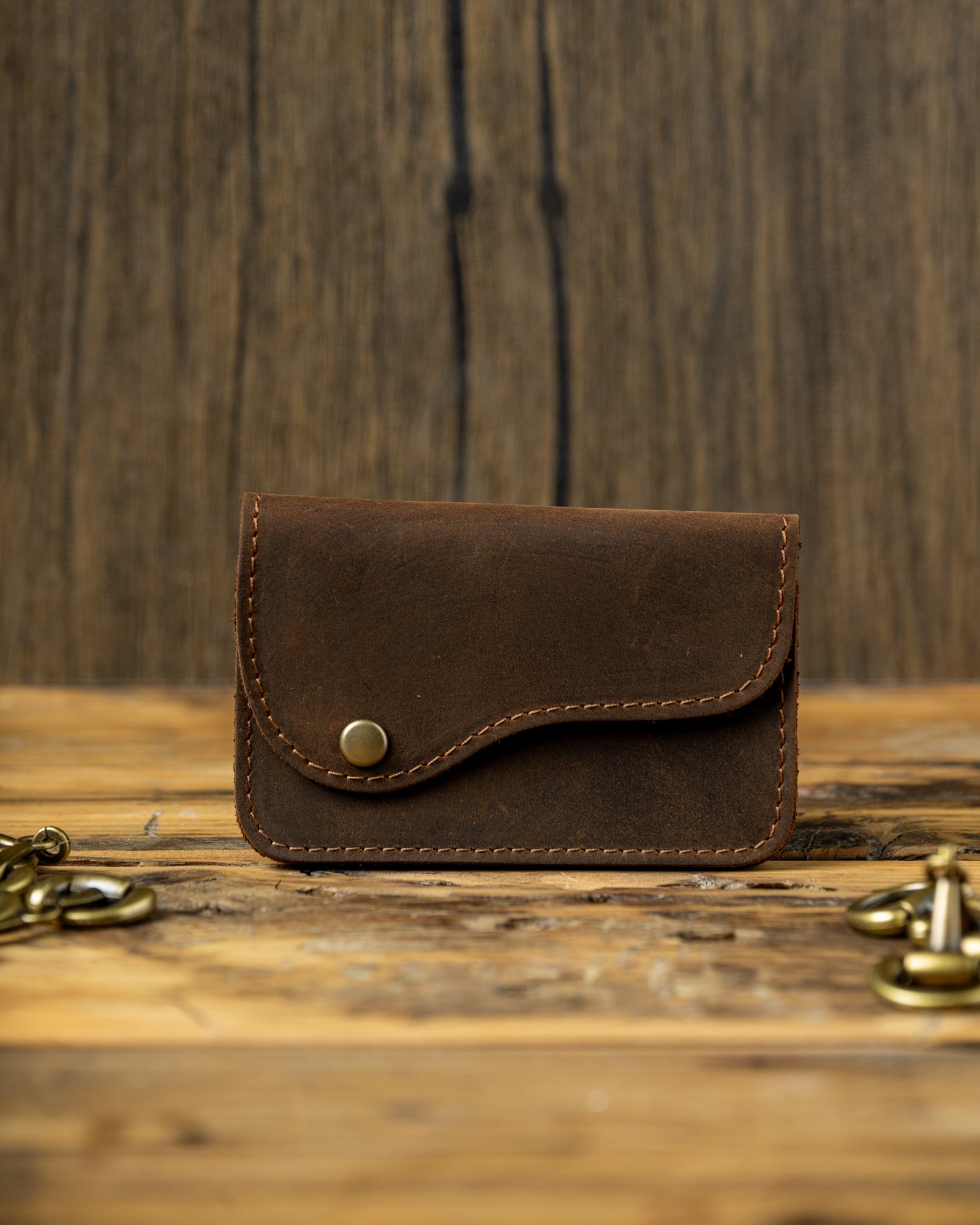 Leather Card Holder "Skirt"