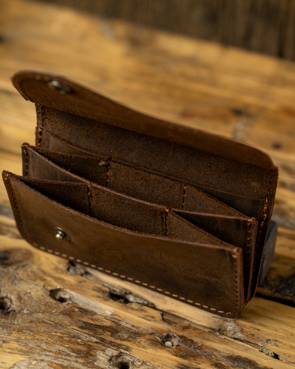 Leather Card Holder "Skirt"