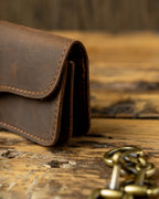 Leather Card Holder "Skirt"