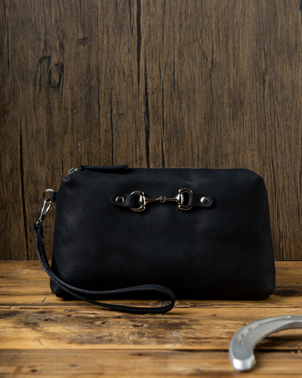 Small Leather Hand Bag "Petit Snaffle"